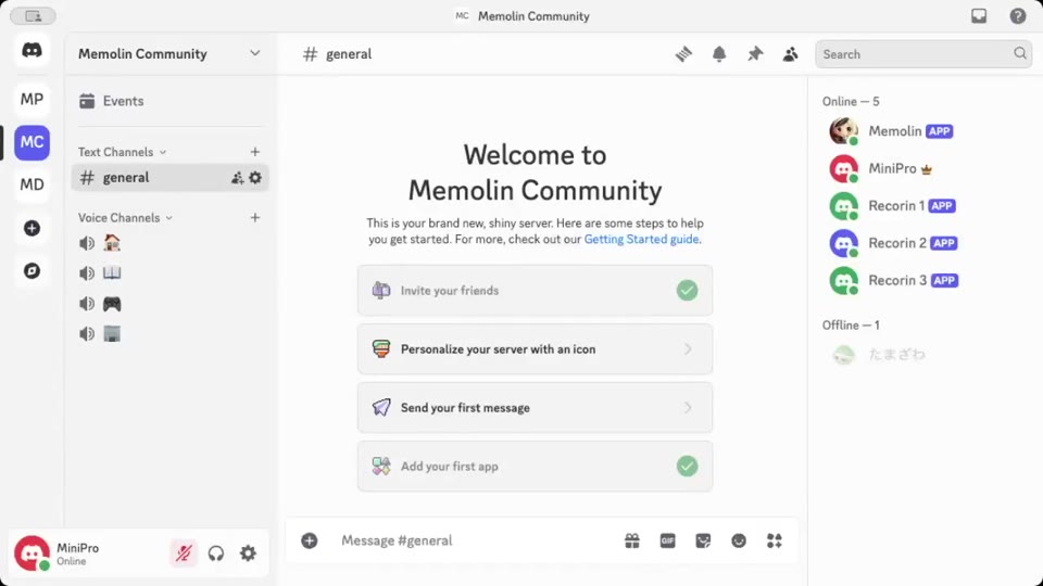 Memolin introduction video thumbnail for automatic Discord meeting recording and summaries